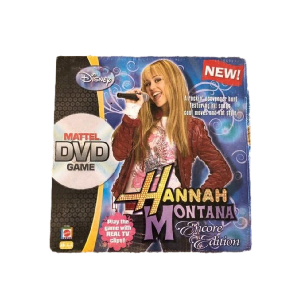 Disney, Hannah Montana, DVD game